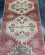 Turkish Vintage Runner Rug 3'1'' x 9'3'' #13081