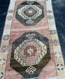 Turkish Vintage Runner Rug 3'4'' x 13'8'' #13082