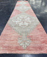Turkish Vintage Runner Rug 2'6'' x 12'4'' #13083