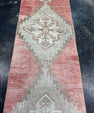 Turkish Vintage Runner Rug 2'6'' x 12'4'' #13083