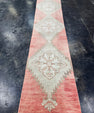 Turkish Vintage Runner Rug 2'6'' x 12'4'' #13083