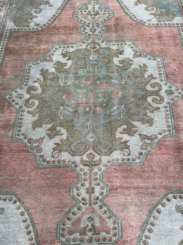 Turkish Vintage Rug 4'7'' x 7'6'' #13071