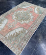 Turkish Vintage Rug 4'7'' x 7'6'' #13071