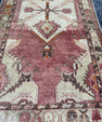 Turkish Vintage Runner Rug 3'9'' x 7'11'' #13080