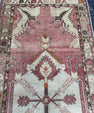 Turkish Vintage Runner Rug 3'9'' x 7'11'' #13080