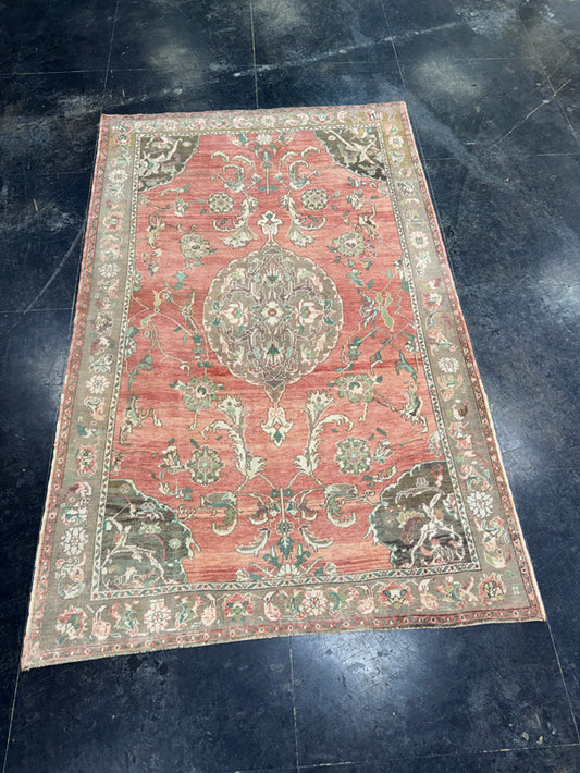 Turkish Vintage Rug 5'11'' x 9'4'' #13068