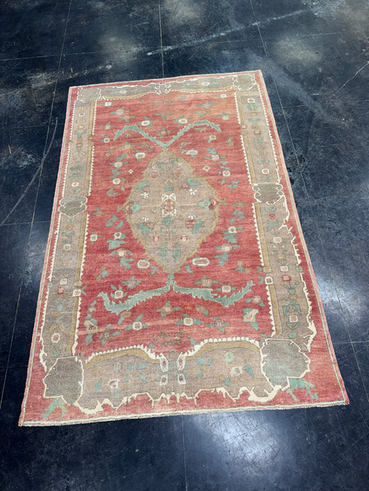 Turkish Vintage Rug 5'4'' x 8'6'' #13069