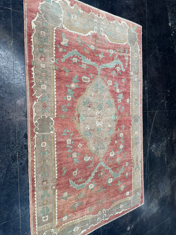 Turkish Vintage Rug 5'4'' x 8'6'' #13069