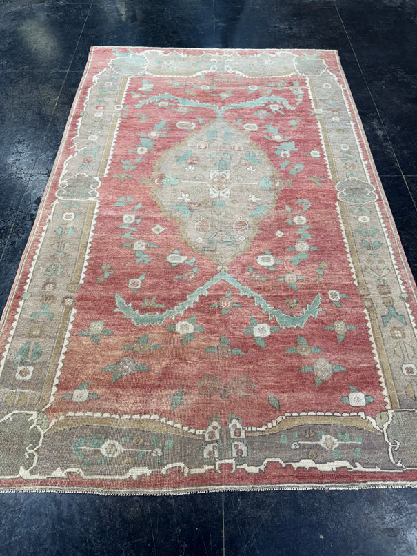 Turkish Vintage Rug 5'4'' x 8'6'' #13069