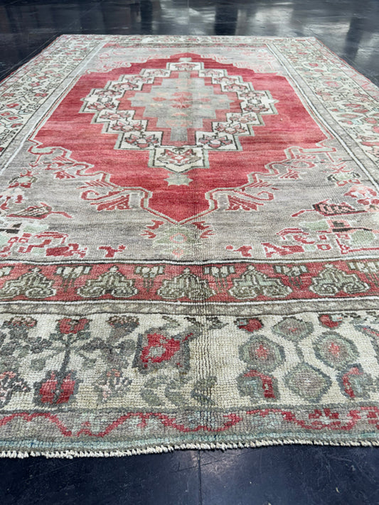 Turkish Vintage Rug 5'8'' x 8'10'' #13065