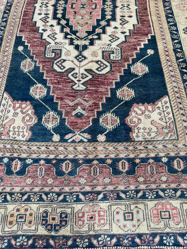 Turkish Vintage Rug 4'6'' x 8'1'' #13066