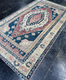 Turkish Vintage Rug 4'6'' x 8'1'' #13066