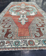 Turkish Vintage Rug 4'8'' x 9'3'' #13067