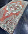 Turkish Vintage Rug 4'8'' x 9'3'' #13067