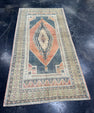 Turkish Vintage Rug 4'10'' x 9'5'' #13064