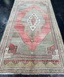 Turkish Vintage Rug 4'8'' x 9' #13062