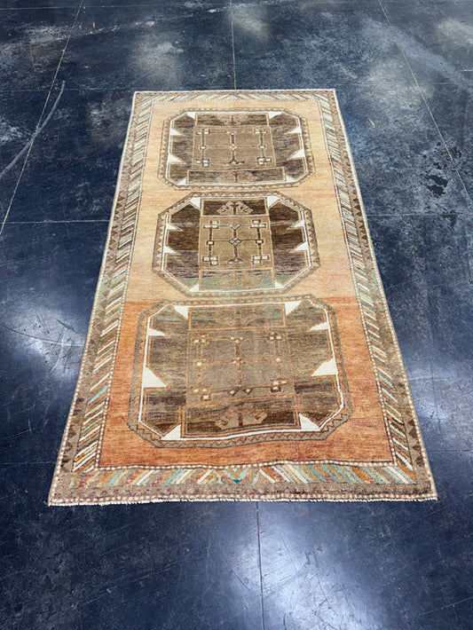 Turkish Vintage Rug 3'3'' x 6'3'' #13076