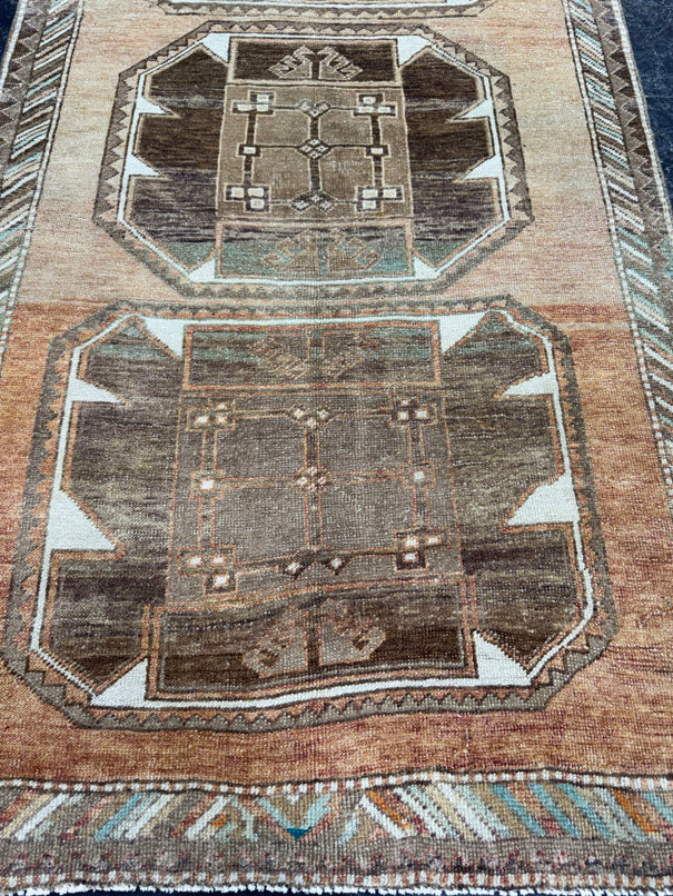 Turkish Vintage Rug 3'3'' x 6'3'' #13076