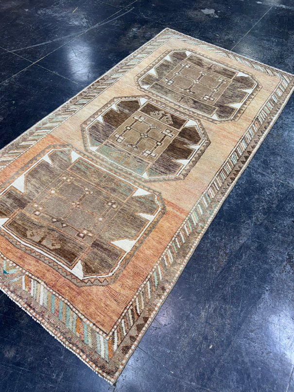 Turkish Vintage Rug 3'3'' x 6'3'' #13076