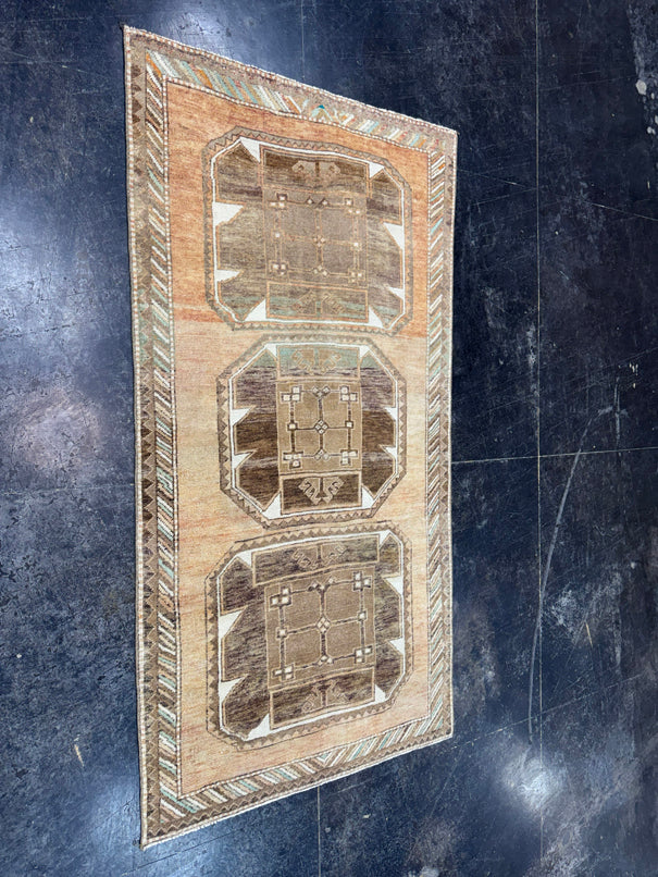 Turkish Vintage Rug 3'3'' x 6'3'' #13076
