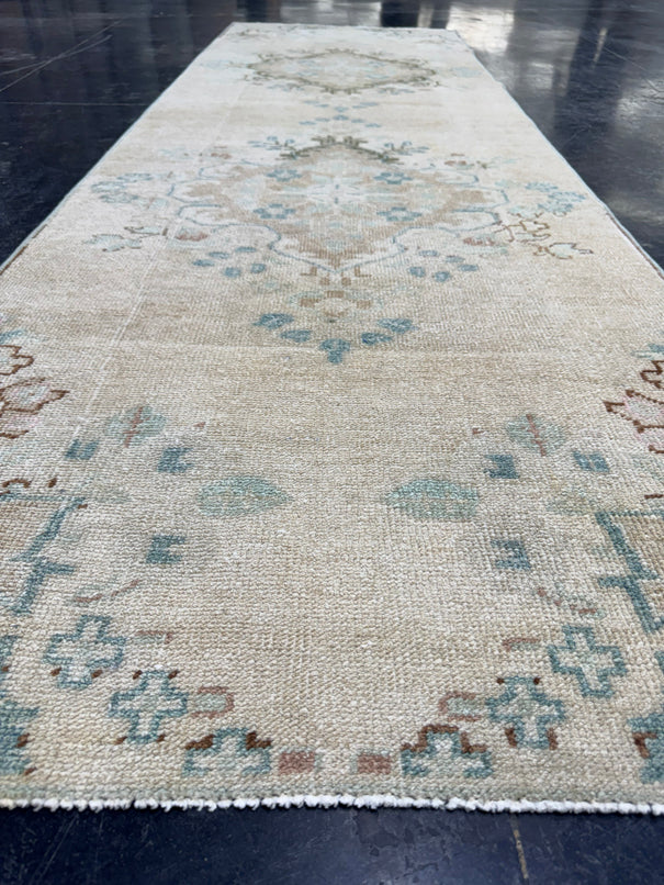 Turkish Vintage Runner Rug 2'11'' x 9'4'' #13077