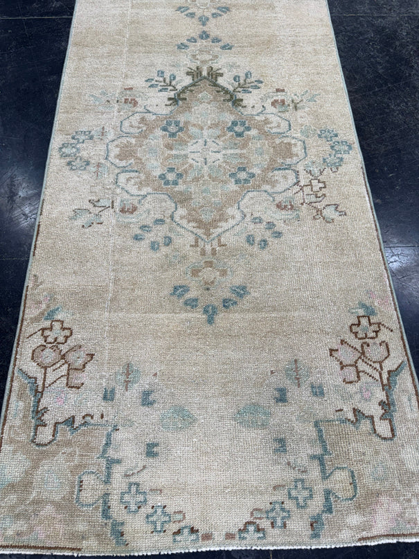 Turkish Vintage Runner Rug 2'11'' x 9'4'' #13077