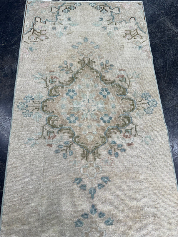 Turkish Vintage Runner Rug 2'11'' x 9'4'' #13077