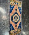 Turkish Vintage Runner Rug 3'7'' x 8'1'' #13060