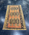 Turkish Vintage Rug 3'4'' x 5'7'' #13074