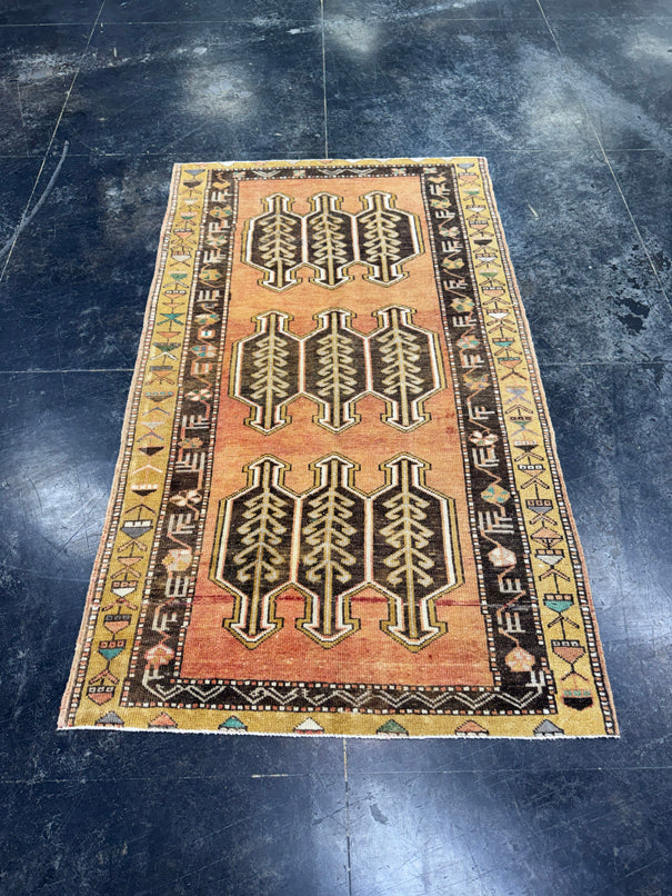 Turkish Vintage Rug 3'4'' x 5'7'' #13074