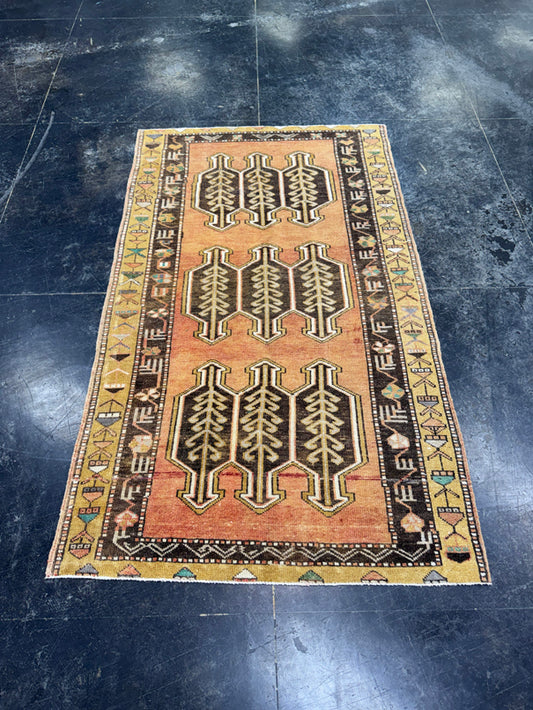 Turkish Vintage Rug 3'4'' x 5'7'' #13074