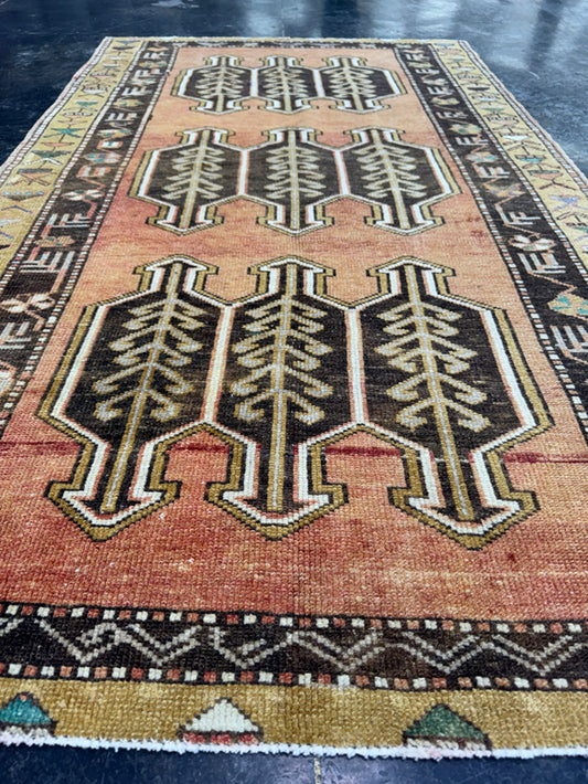 Turkish Vintage Rug 3'4'' x 5'7'' #13074