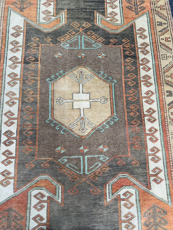 Turkish Vintage Rug 3'6'' x 6'3'' #13075