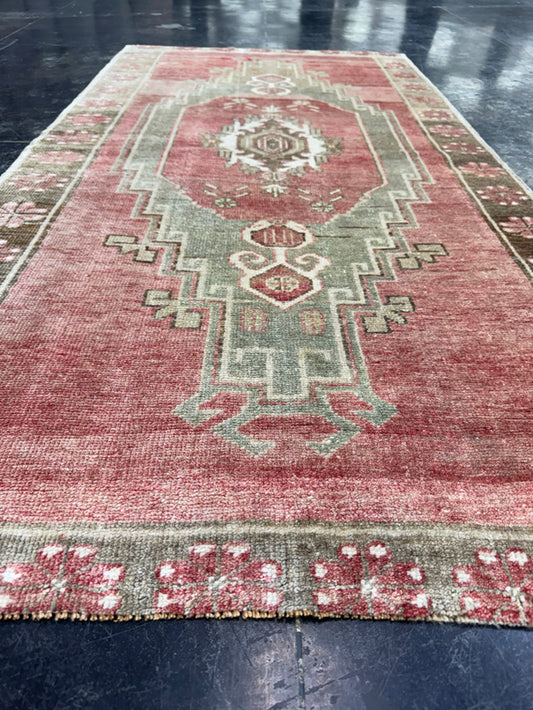 Turkish Vintage Rug 3' x 6' #13072