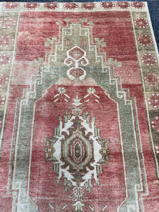 Turkish Vintage Rug 3' x 6' #13072