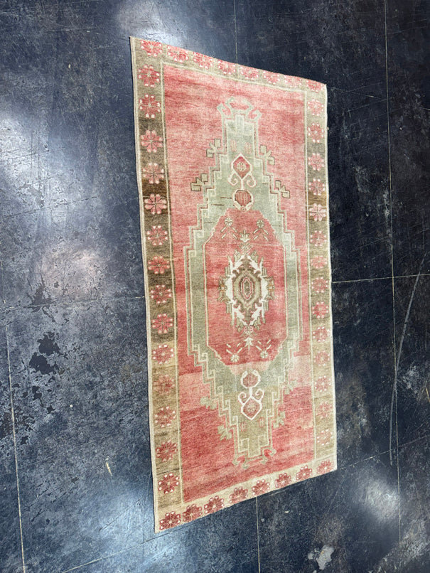 Turkish Vintage Rug 3' x 6' #13072