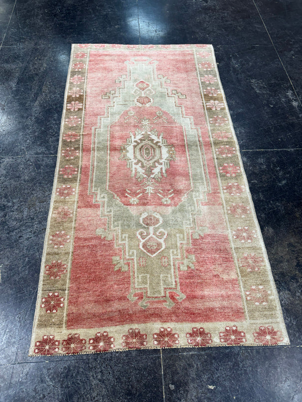 Turkish Vintage Rug 3' x 6' #13072