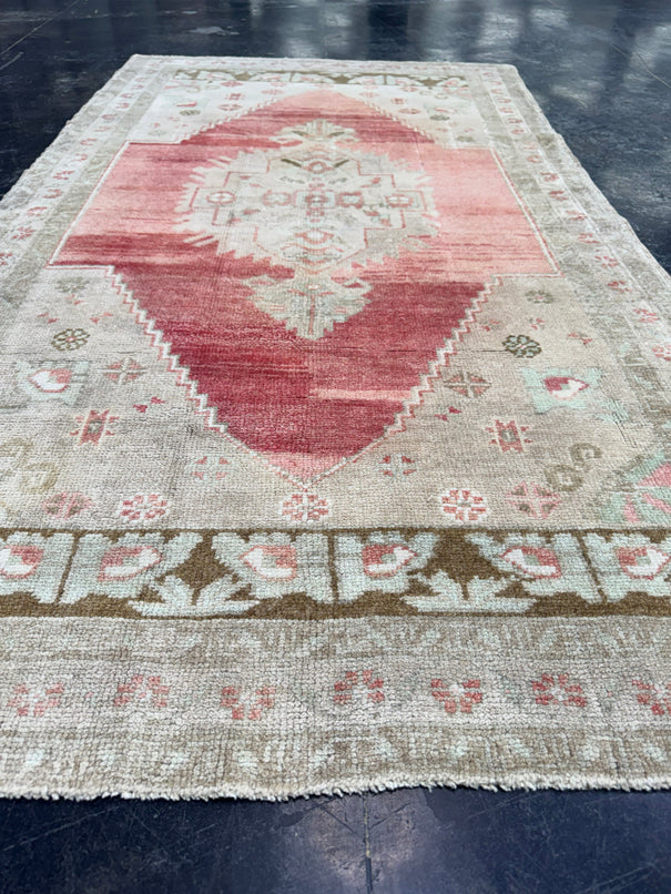 Turkish Vintage Rug 3'5'' x 6'3'' #13073