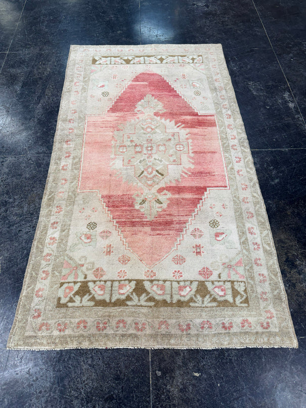 Turkish Vintage Rug 3'5'' x 6'3'' #13073