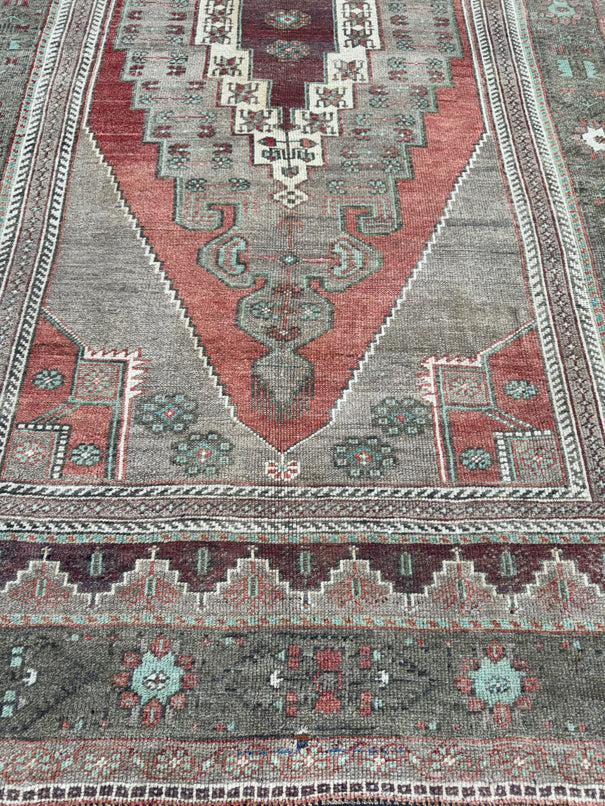 Turkish Vintage Rug 5'4'' x 9'3'' #13057