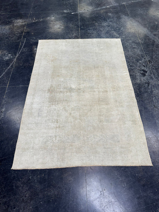 Turkish Vintage Rug 4'2'' x 6'2'' #13054