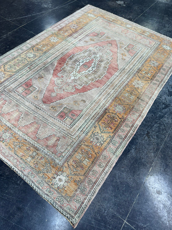 Turkish Vintage Rug 4'6'' x 6'8'' #13055