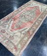 Turkish Vintage Runner Rug 4' x 8'8'' #13056