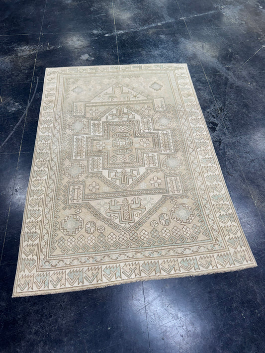 Turkish Vintage Rug 5'1'' x 7'5'' #13052
