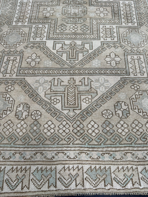Turkish Vintage Rug 5'1'' x 7'5'' #13052