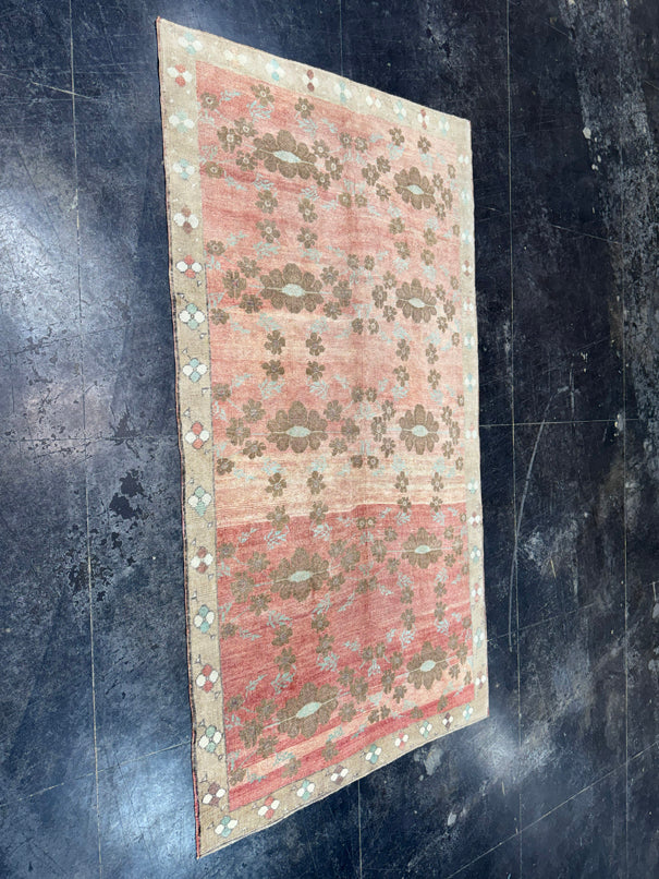Turkish Vintage Rug 4'5'' x 8'1'' #13051