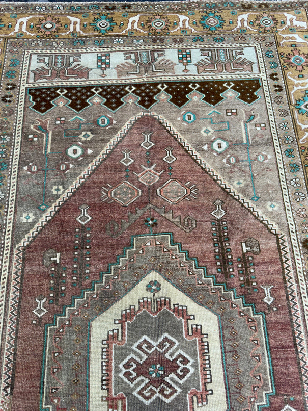 Turkish Vintage Rug 4'10'' x 8'11'' #13048