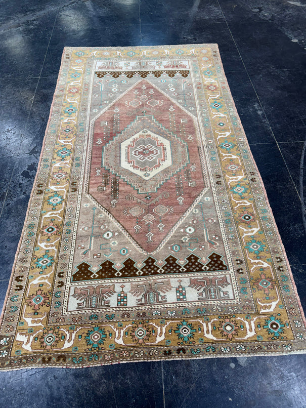 Turkish Vintage Rug 4'10'' x 8'11'' #13048