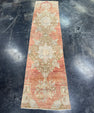 Turkish Vintage Runner Rug 2'6'' x 10'4'' #13041