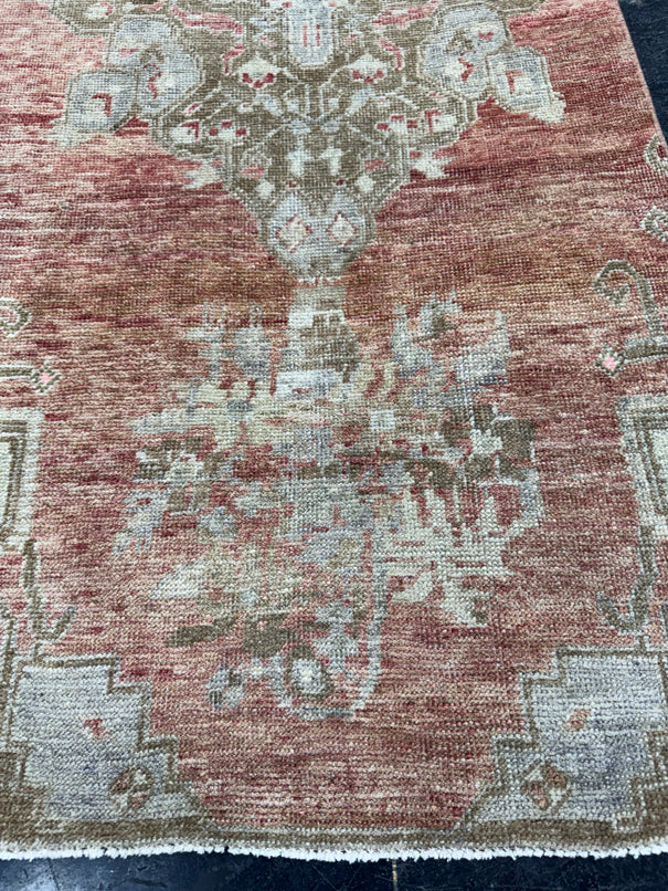 Turkish Vintage Runner Rug 2'6'' x 10'4'' #13041